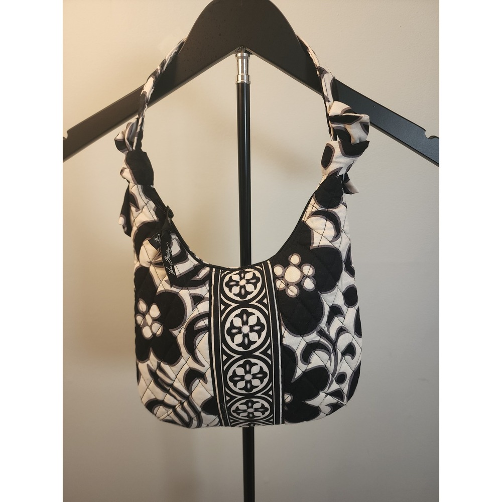 Vera Bradley Night and Day Tied Together Hobo Shoulder Bag Floral NWOT